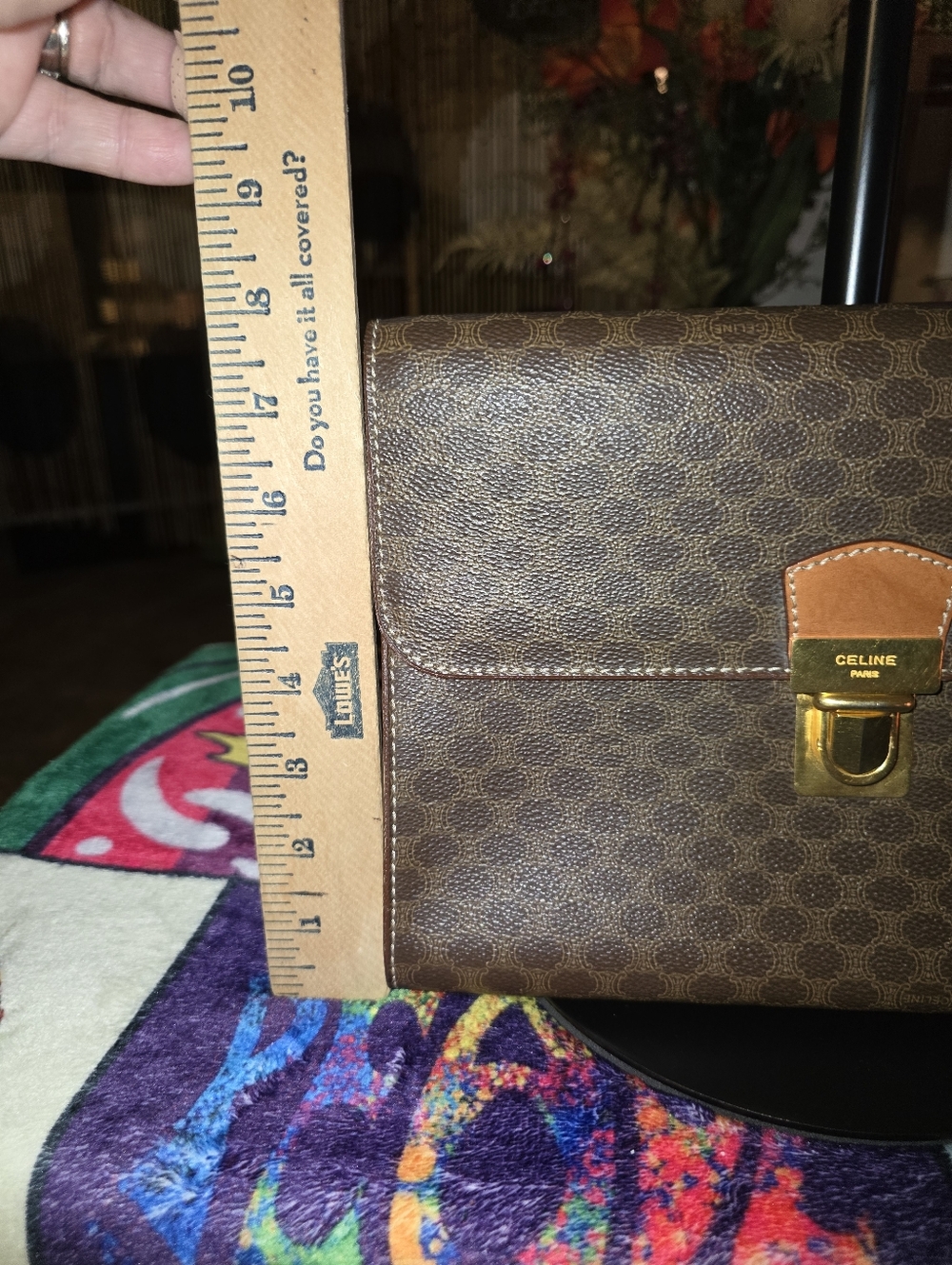 Celine Macadam Clutch Bag - EUC - Picture 12 of 13